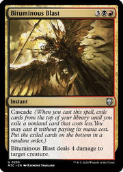 Bituminous Blast (Ripple Foil) (M3C-255) - Modern Horizons 3 Commander Foil