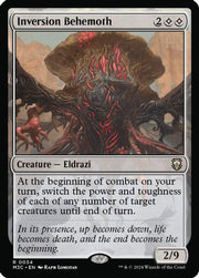 Inversion Behemoth  (Ripple Foil) (M3C-034) - Modern Horizons 3 Commander Foil