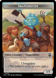Shapeshifter (0004) // Copy Double-Sided Token (M3C-4 // 1) - Modern Horizons 3 Commander