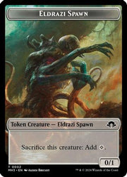 Eldrazi Spawn // Spellgorger Weird Double-Sided Token (MH3-2 // 24) - Modern Horizons 3 Foil