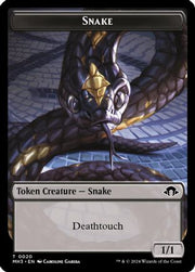 Snake // Energy Reserve Double-Sided Token (MH3-20 // 36) - Modern Horizons 3