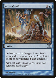 Aura Graft (10E-067) - Tenth Edition Foil