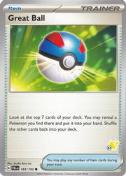 Great Ball - Pikachu 57 183  Battle Academy 2024 - Common