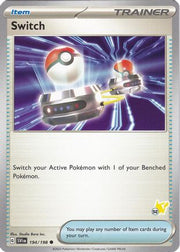 Switch - Pikachu 52 194  Battle Academy 2024 - Common