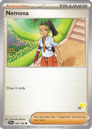 Nemona - Pikachu 33 180  Battle Academy 2024 - Common