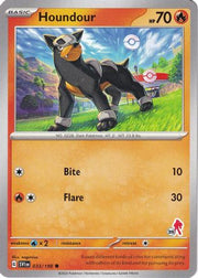 Houndour - Armarouge 39 033  Battle Academy 2024 - Common