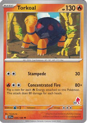 Torkoal - Armarouge 53 035  Battle Academy 2024 - Uncommon