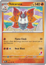 Volcarona - Armarouge 46 041  Battle Academy 2024 - Uncommon