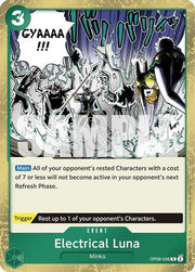 Electrical Luna (OP08-036) - Two Legends Foil