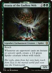 Arasta of the Endless Web (CLB-817) - Commander Legends: Battle for Baldur's Gate: (enchantment)