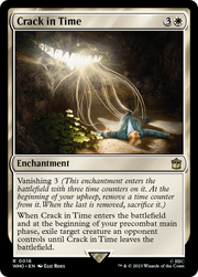 Crack in Time (WHO-016) - Doctor Who Foil
