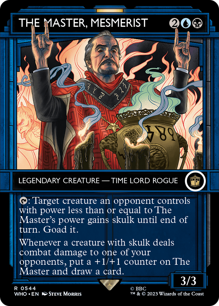 The Master, Mesmerist (WHO-544) - Doctor Who: (Showcase) (Borderless) Foil