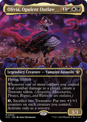 Olivia, Opulent Outlaw (OTC-002) - Outlaws of Thunder Junction Commander (Borderless) Foil