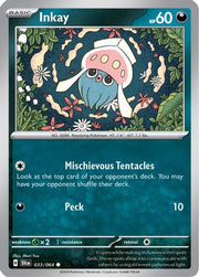 Inkay 033/064  SV Shrouded Fable - Common