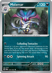 Malamar 034/064  SV Shrouded Fable - Uncommon