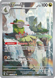 Fraxure 077/064  - Holofoil SV Shrouded Fable - Illustration Rare