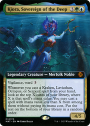 Kiora, Sovereign of the Deep (MAT-170) - March of the Machine: The Aftermath: (Extended Art) Foil