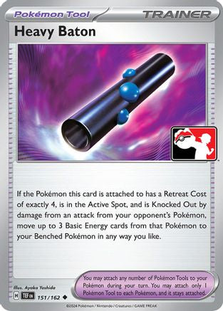 Heavy Baton 151/162  Prize Pack Series Cards - Uncommon