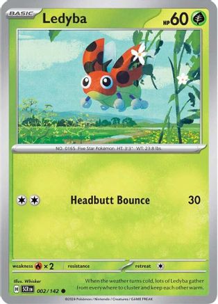 Ledyba 002/142  SV07 Stellar Crown - Common