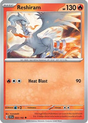 Reshiram 022/142  SV07 Stellar Crown - Uncommon