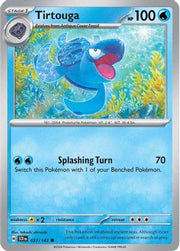 Tirtouga 037/142  - Reverse Holofoil SV07 Stellar Crown - Common