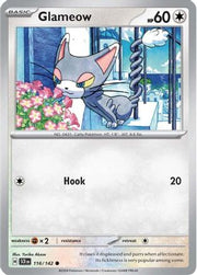 Glameow 116/142  SV07 Stellar Crown - Common