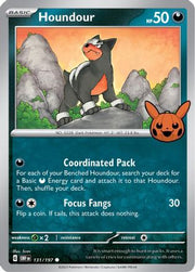 Houndour 131/197  Trick or Trade BOOster Bundle 2024 - Common