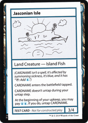 Jasconian Isle (CMB1-117) - Mystery Booster Playtest Cards 2021
