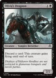 Olivia's Dragoon (INR-127) - Innistrad Remastered Foil