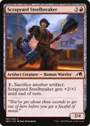 Scrapyard Steelbreaker (NEO-160) - Kamigawa: Neon Dynasty Foil