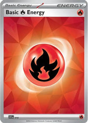 Basic Fire Energy 010  SV07 Stellar Crown - Common