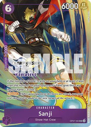 Sanji (Championship 2024 Finalist Card Set) (OP07-064) - One Piece Promotion Cards Foil