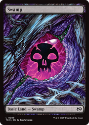 Swamp (TDM-289) - Tarkir: Dragonstorm Foil