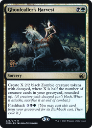 Ghoulcaller's Harvest (PRE-225S) - Innistrad: Midnight Hunt Promos Foil