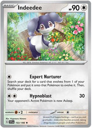 Indeedee 153/198  Deck Exclusives - Rare