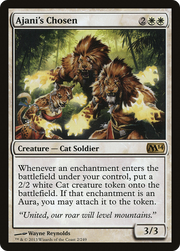 Ajani's Chosen (M14-002) - Magic 2014 Foil