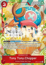 Tony Tony.Chopper (Online Regional 2024 Vol. 3) [Winner] (OP01-015) - One Piece Promotion Cards Foil