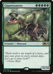 Gigantosaurus (PPM20-185P) - Core Set 2019 Promos