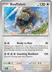 Bouffalant 151/191  SV08 Surging Sparks - Common