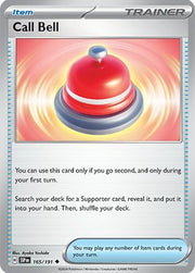 Call Bell 165/191  SV08 Surging Sparks - Uncommon