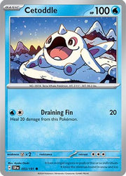 Cetoddle 053/191  - Reverse Holofoil SV08 Surging Sparks - Common