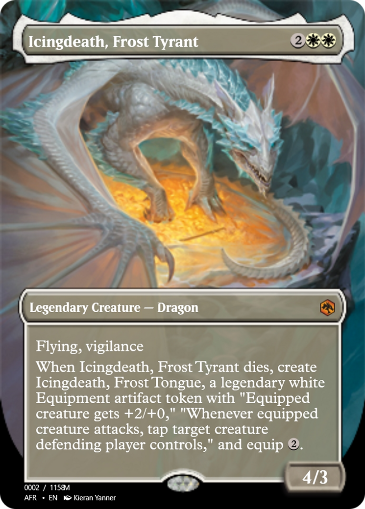Icingdeath, Frost Tyrant (PRM-92620) - Magic Online Promos Foil