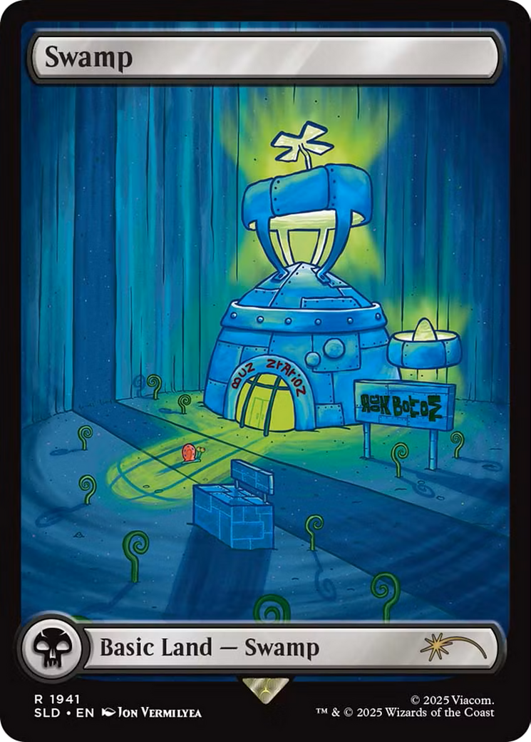 Swamp (SLD-1941) - Secret Lair Drop Foil