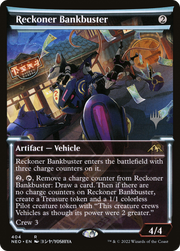 Reckoner Bankbuster (PPBRO-404P) - Kamigawa: Neon Dynasty Promos: (Showcase) Foil