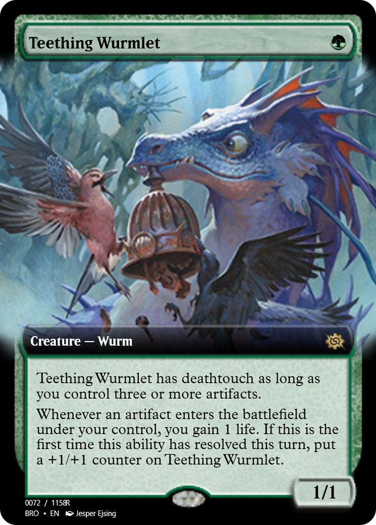 Teething Wurmlet (PRM-105752) - Magic Online Promos