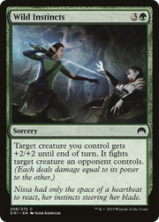 Wild Instincts (ORI-206) - Magic Origins Foil