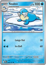 Sealeo 044/191  - Reverse Holofoil SV08 Surging Sparks - Common