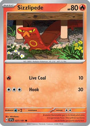 Sizzlipede 027/191  SV08 Surging Sparks - Common