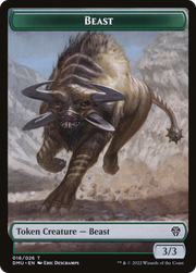 Beast (DMU-016) - Dominaria United Tokens Foil