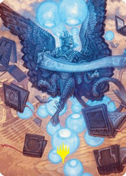 Sphinx of Forgotten Lore Art Card (33/54) (Gold-Stamped Signature) (ASFDN-033) - Art Series: Foundations